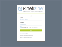 Tablet Screenshot of kzine.com