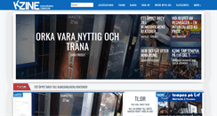 Desktop Screenshot of kzine.se